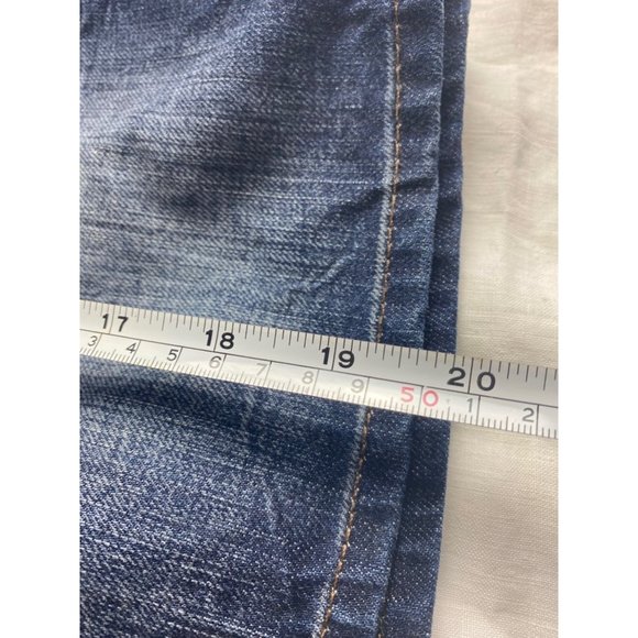 Guess Jeans Women's Button-Fly Tomboy Short Size 31 100% Cotton Dark Wash - Picture 9 of 9